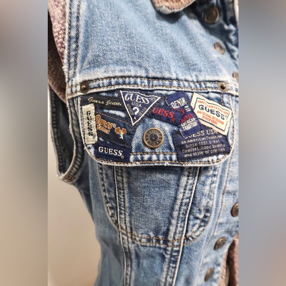 80s Guess Patchwork Vest - Picture 5 of 5